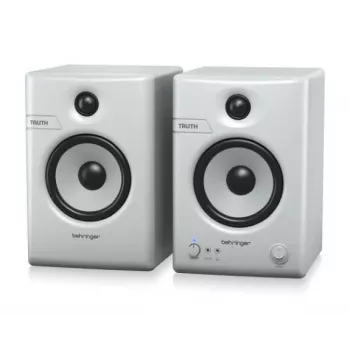 Behringer TRUTH 5 BT-WH 5,25 inch 2-vägs aktiv studiomonitor med Bluetooth (vit, par)