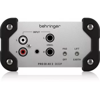 Behringer DI22P passiv stereo DI-box