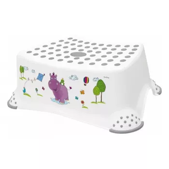 KEEEPER Tomek Hippo pall 40,5x28,5x14 cm vit