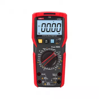 UNI-T UT89X universalinstrument digitalmultimeter 6000 counts True RMS CAT III 1000V/CAT IV 600V med NCV, spänningsdetektor, LPF och temperatur