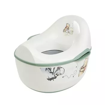 KEEEPER Kasimir Nalle Puh 4-i-1 multifunktionell pottränare, vit, 34,9 x 31,5 x 26,2 cm