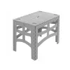 keeeper fällbart utomhusbord Timo L, Nordic Grey, 70 x 45 x 55 cm, belastning 80 kg