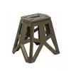 KEEEPER fällbar campingstol Tom, oliv, belastning 120 kg, 29 x 20 x 39 cm