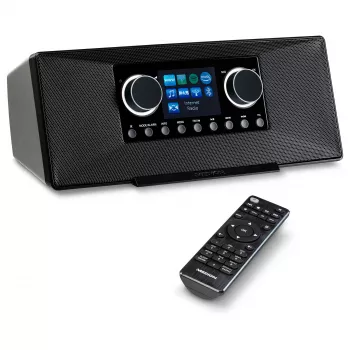 MEDION MD 89289 stereo internetradio DAB+ FM Bluetooth WLAN Spotify Connect svart