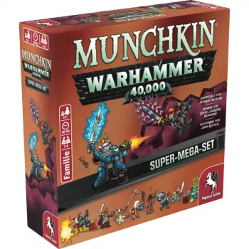 Pegasus Munchkin Warhammer 40K Super Mega Set kortspel