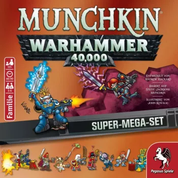 Pegasus Munchkin Warhammer 40K Super Mega Set kortspel
