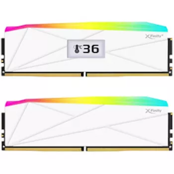 V-Color Manta XFinity+ aRGB 32GB (2x16GB) DDR5-6400 CL32 vit stationär arbetsminnessats