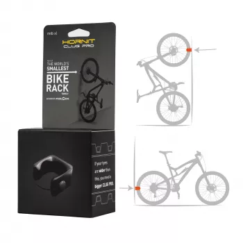 HORNIT CLUG PRO MTB XL cykelväggfäste clip svart 7764XCP