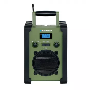 Blaupunkt PP35BT Survival bärbar radio med Bluetooth, solcell, vev, powerbank, ficklampa