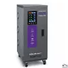 Qoltec 20kVA trefas servomotor-spänningsstabilisator AVR med LCD, ±3 % noggrannhet, Expert Line