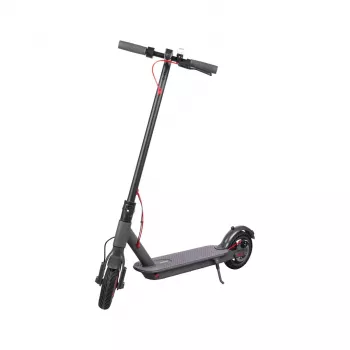 REBEL FAST WHEELS PRO Electric Scooter 350W 36V 10.4Ah 10 inch Pneumatic Tires 25 km/h Black