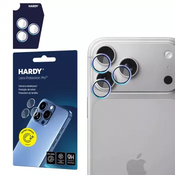 3MK PROTECTION Apple iPhone 18 Pro / 18 Pro Max HARDY Lens Protection Pro Rainbow kameraobjektivskydd