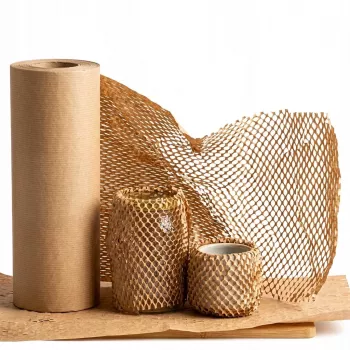BSTECH Honeycomb Paper Roll 50 cm x 100 m – Eco-Friendly Cushioning Wrap