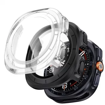 Tech-Protect Defense skal för Samsung Galaxy Watch Ultra 2 2026 (47 mm) mattsvart