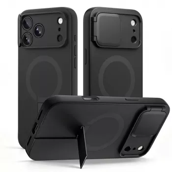 TECH-PROTECT Kevlar Aura MagSafe-skal för iPhone 17 Pro Max / 18 Pro Max – svart