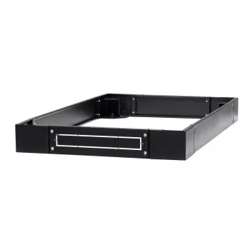 EMITER EM/SH-J060CZ sockel 600x1000x100mm för EM/NDB-6042CZ serverskåp, RAL9004 svart