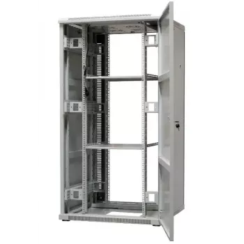 EmiterNet Top fristående ramskåp 32U 800x800x1540mm stålplåt/glas frontdörr EM/SH05D-8832