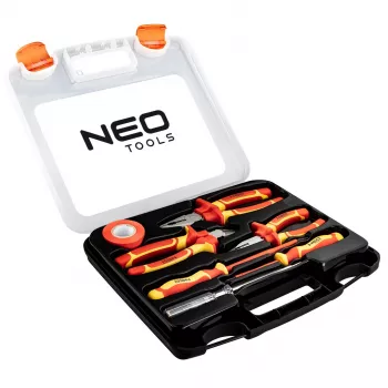 NEO TOOLS 7-delat isolerat tång- och skruvmejselset 1000V VDE
