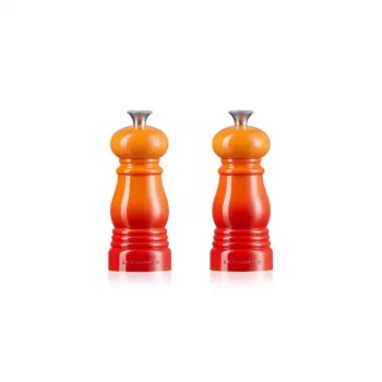 Le Creuset salt- och pepparkvarnset 11 cm Volcanic Orange