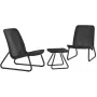 KETER trädgårdsmöbelset Rio Patio Set grå