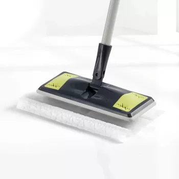 MERY golvborste för dammupptagning Dust Mop 25,8x10,5cm med 10 dukar 29,5x21,5cm