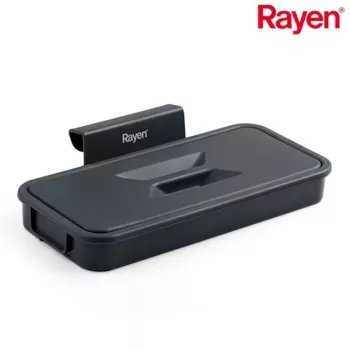 RAYEN påshållare för skåpdörr 24,5 x 13,5 x 5,5 cm