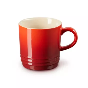 LE CREUSET stengodskopp 350 ml röd