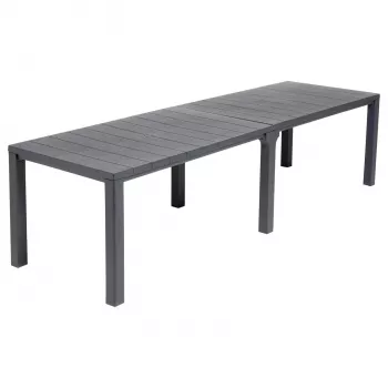 KETER trädgårdsbord Julie Double Table (2 konfigurationer) grå