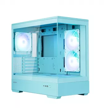 Zalman P30 V2, mATX Mini Tower PC-chassi, 3 x 120mm ARGB-fläktar, mint