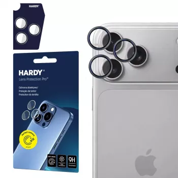 3MK PROTECTION Apple iPhone 18 Pro / 18 Pro Max – HARDY Lens Protection Pro svart