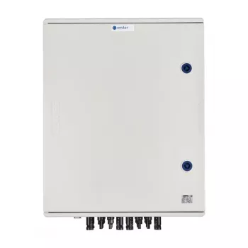 EMITER EM-1096_DCAC PV DC/AC-kopplingsskåp, IP66 hermetiskt, Dehn typ 1+2 SPD, 6 MPPT, 100 A 3-fas