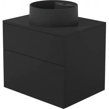 DEANTE SDNB6SNU4B väggmonterat badrumsskåp med integrerat granitfat 360 mm vit