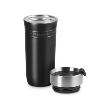 LE CREUSET termomugg ON THE GO 350 ml mattsvart