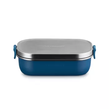 LE CREUSET lunchlåda ON THE GO 900 ml blå