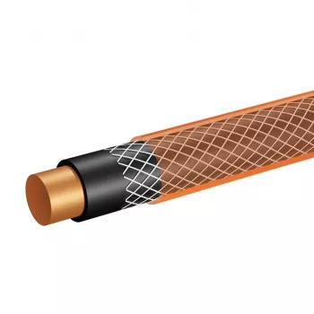 NEO TOOLS 15-802 1/2 inch x 50 m 4-lagers trädgårdsslang, 25 bar sprängtryck, UV- och algbeständig, veckfri, flexibel PVC, grön