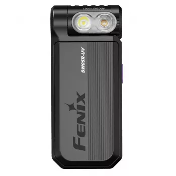 LED-ficklampa Fenix SW05R-UV svart