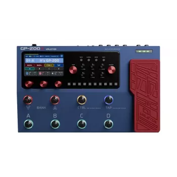 Valeton GP-200X – multieffektprocessor för gitarr