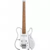 DONNER-HUSH-X-LIVE-WHITE – elektrisk gitarr med inbyggd högtalare