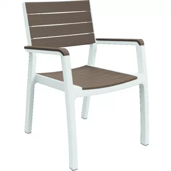 KETER Harmony Fåtölj vit/beige