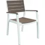 KETER Harmony Fåtölj vit/beige