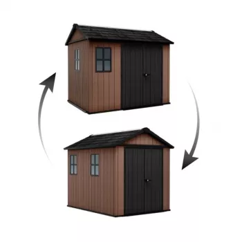 KETER redskapshus Newton Plus 9x7.5 brun