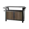 KETER Grillbord Deco Unity XL 207L valnötston