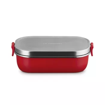 LE CREUSET lunchlåda ON THE GO 900 ml röd