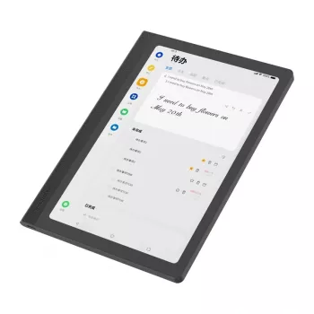 HUION Note E X50 10,3 tums E-Ink-surfplatta med PenTech 3.0-stylus, 4GB RAM, 64GB lagring, Android 11, tvåtonsfrontljus, aluminiumbaksida