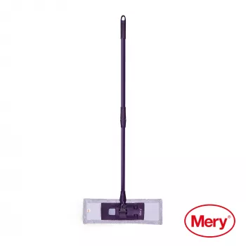 MERY Mikrofibermopp 45 cm med metallskaft 140 cm