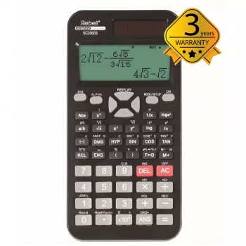 Rebell SC2060S vetenskaplig miniräknare, dot-matrix-display, 252 funktioner