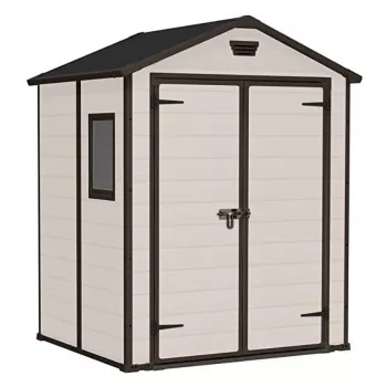 KETER trädgårdsbod Manor 6x5 DD beige