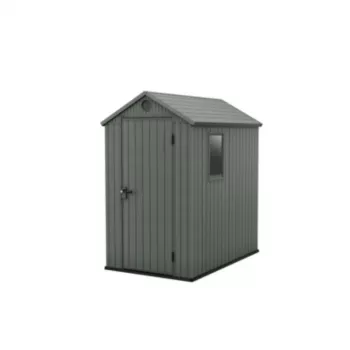 KETER trädgårdsbod Darwin 4x6 grön