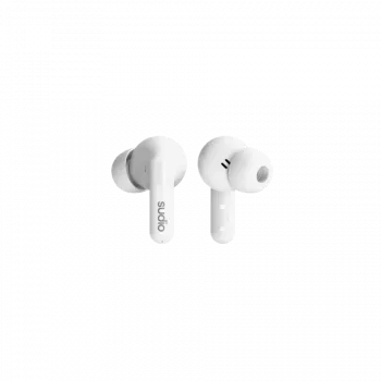 Sudio C8 in-ear-hörlurar, ANC, Bluetooth 5.4, vit