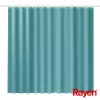 RAYEN duschdraperi 180x200 cm ljusblå, polyester